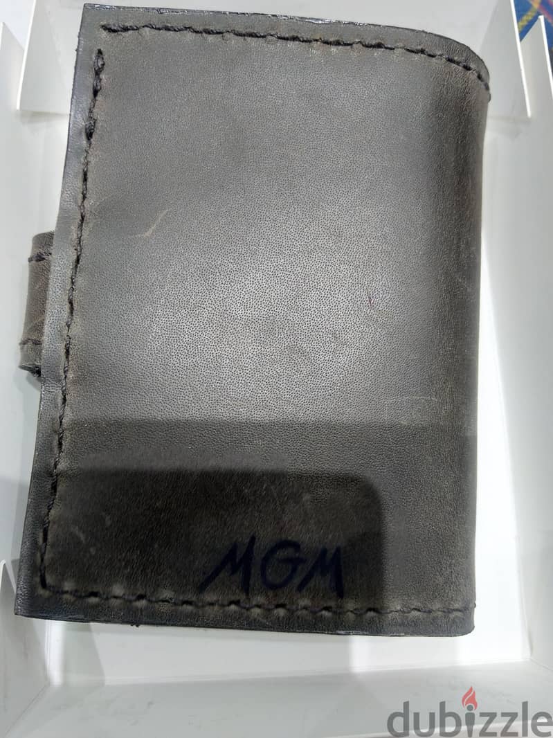HANDMADE wallet . NEW and unused 1