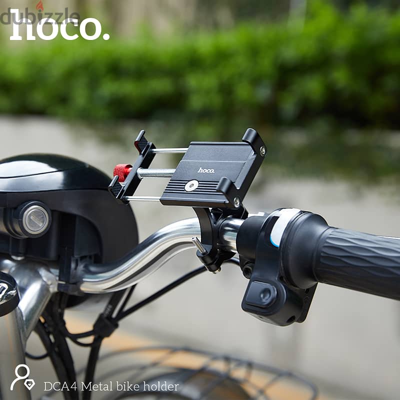 Hoco Dca4 Metal Bike  Mobile Holder 2