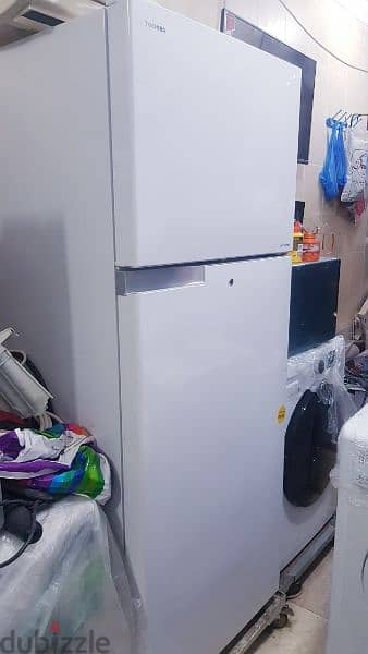 TOSHIBA  refrigerator- 770 Ltd like new 1