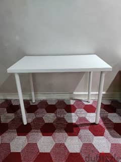 TABLE WHITE 100CMX60CM from IKEA