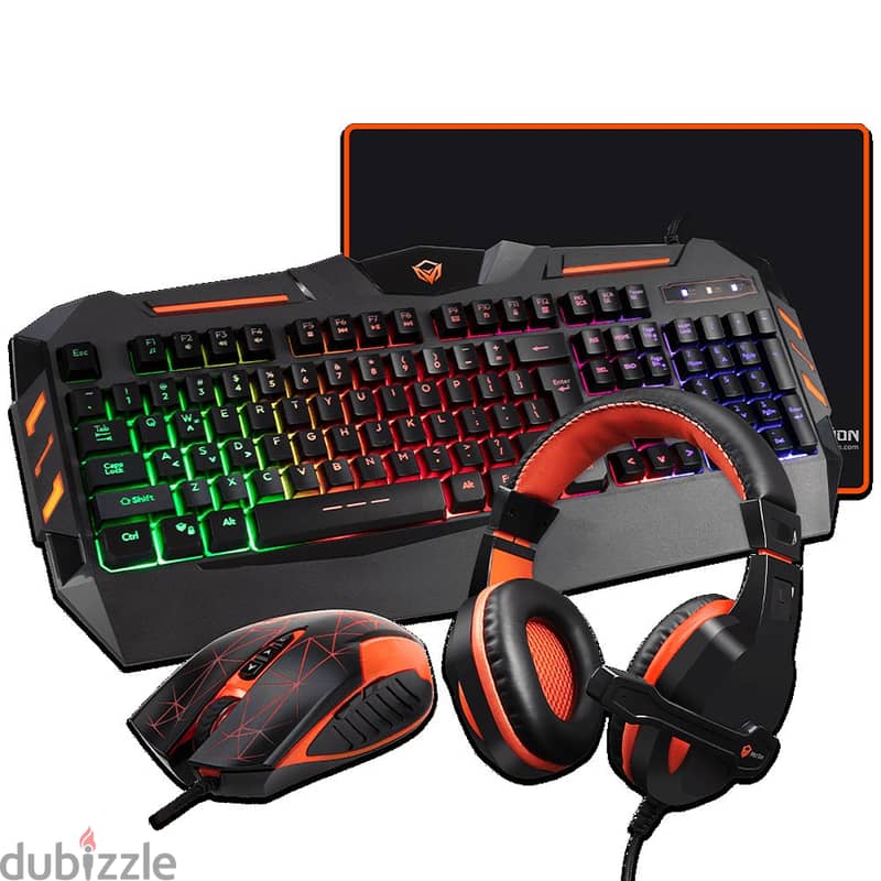 Meetion Backlit 4in1 Gaming Combo Kit 0