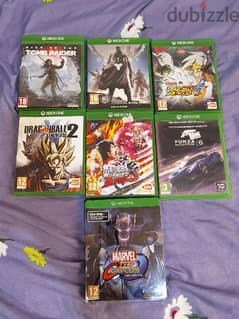 Xbox one games, as pack 0