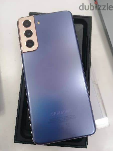 Samsung S21 Purple colour in good condition 1