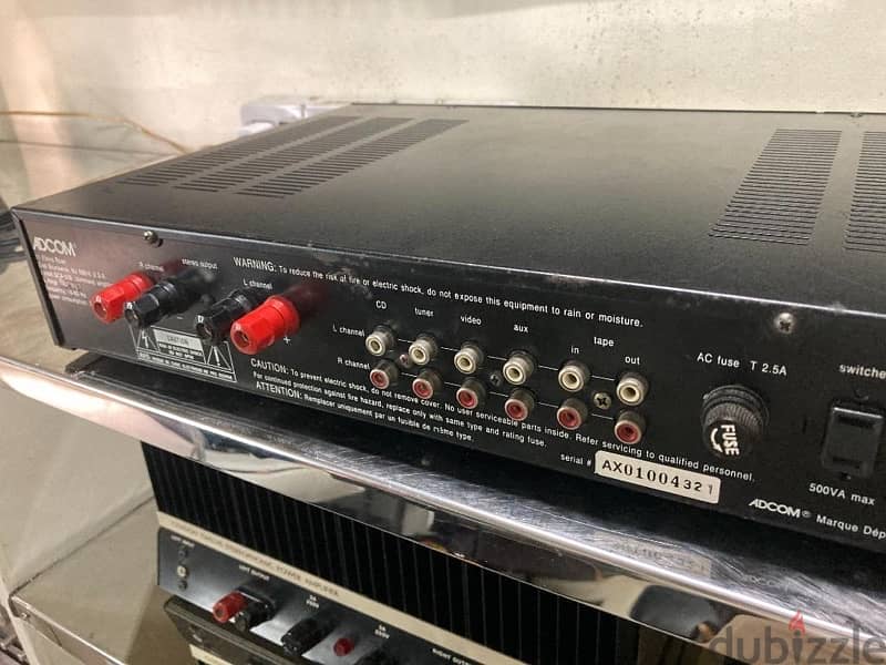 ADCOM GCA-510 Audiophile Amplifier. Made in the USA 2