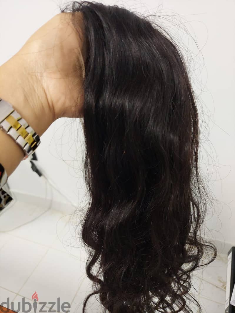 human hair wig 18 inch 2