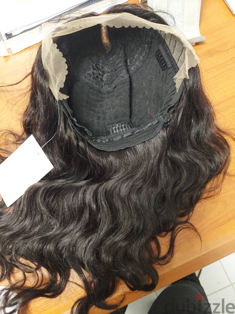 human hair wig 18 inch 1