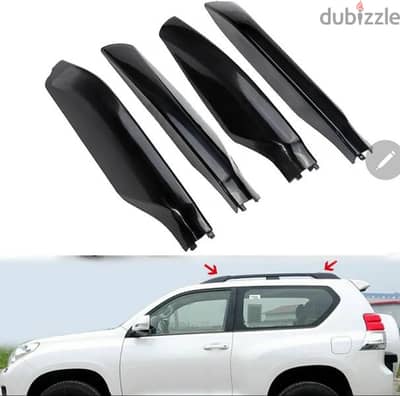 Toyota Prado 2010 to 2018 Black Car Styling Roof
Rack Cover