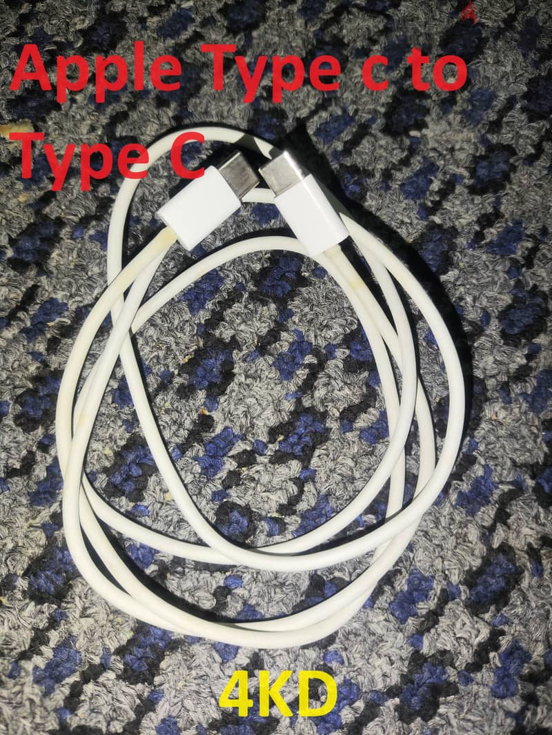 iPhone Cables & Charger 100% Original 4
