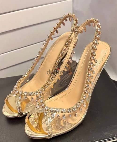 Rhinestone party heels (size 39) 1