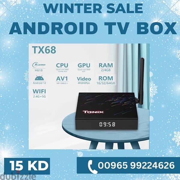 LATEST UPDATED VERSION ANDROID TV BOX WITH FREE SUBSCRIPTION 1