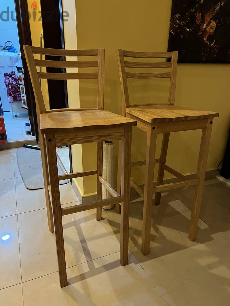 Kitchen chair (bar stool) 2 pcs 1