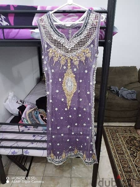 rarely used pakistani party dresses for sale 8