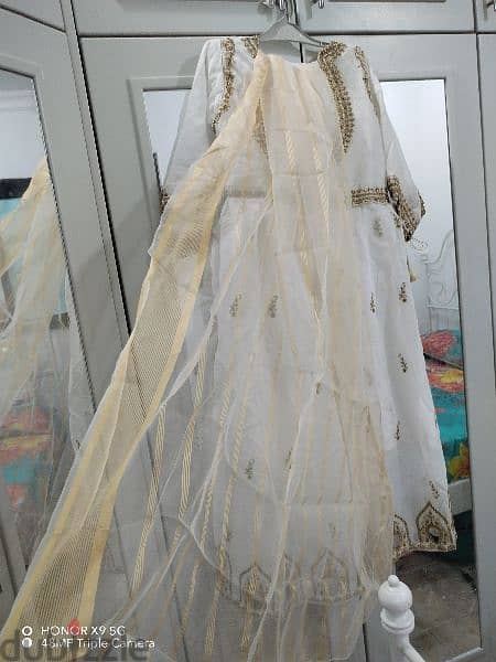 rarely used pakistani party dresses for sale 13
