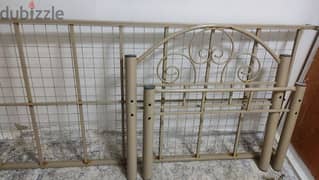 Iron Bed for family good size condition also good