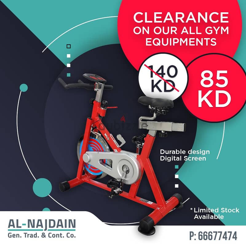 CLEARANCE SALE FOR NEW GYM EQUIPMENT 3