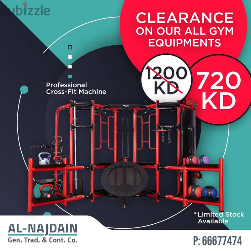 CLEARANCE SALE FOR NEW GYM EQUIPMENT 4