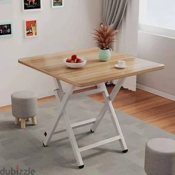 Portable Foldable Wooden Table 2