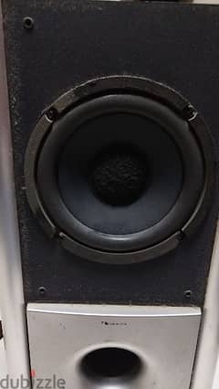 nakamchi 8 inch subwoofer and bose stand