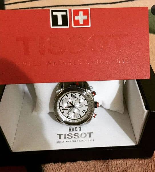 Tissot prs 330 on sale red