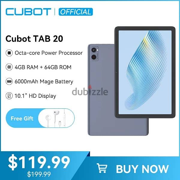 CUBOT TAB 20 0