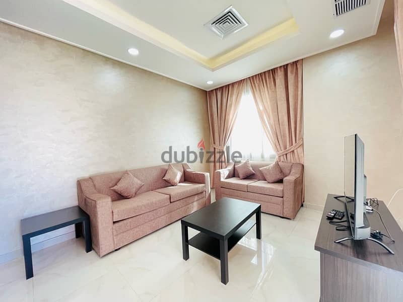 Fully - Furnished two Bedrooms in Salmiya 1