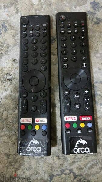 orca tv remote 1 new and 1 used 1