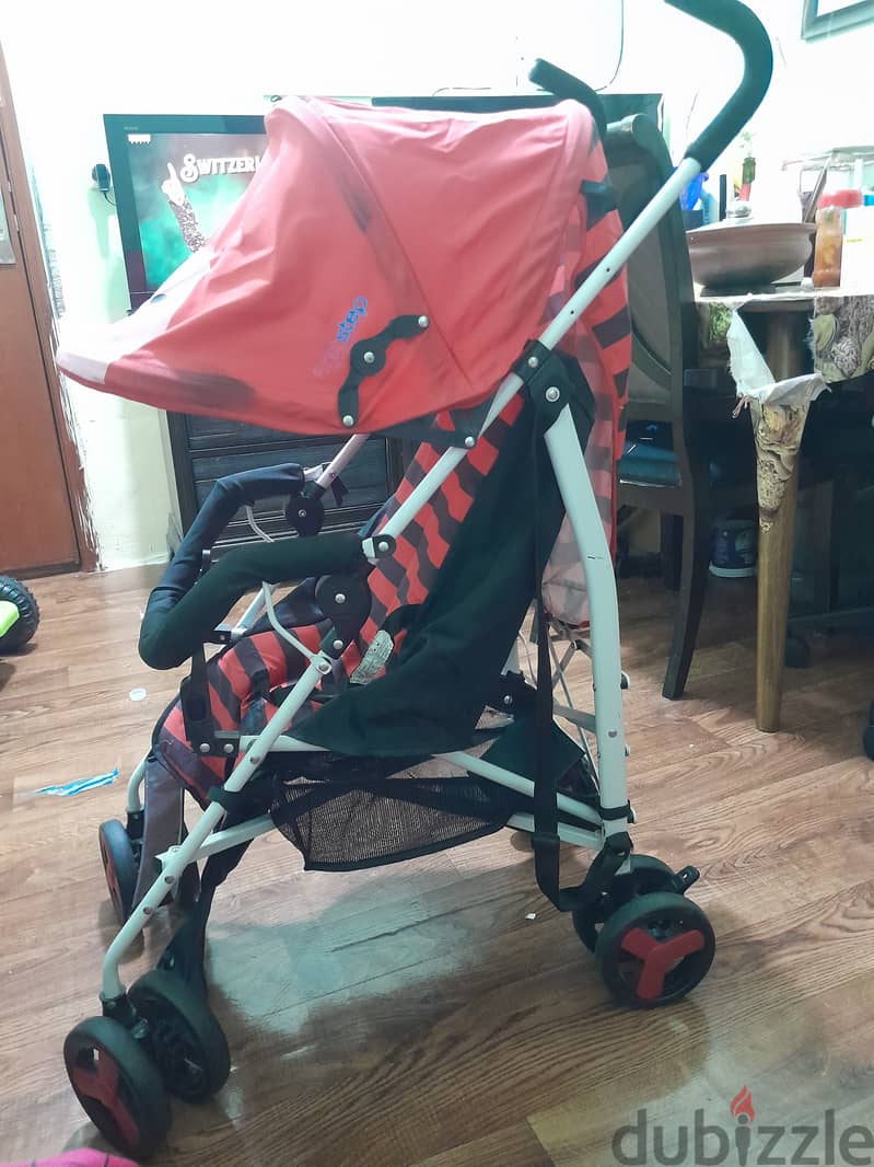 Baby stroller first step 1