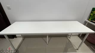IKEA WHITE TABLE  -  200x60 cm