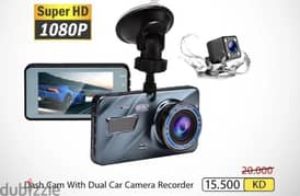 Dash camera Dual Recording front and back