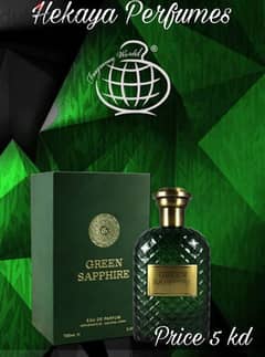 Green Sapphire EDP by Fragrance World 100ml only 5kd and free delivery