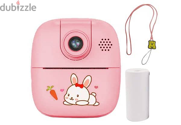 Kids Single Lens Instant Print Camera With Lanyard 2