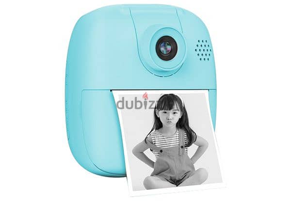 Kids Single Lens Instant Print Camera With Lanyard 4