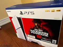 New/Sealed Playstation 5 Slim With Call Of Duty Modern Warfare 3 Game 0