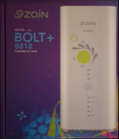 4G ZAIN BOLT Huawei B818 Wifi Modem/Router - زين بولت واى فاى راوتر ج4