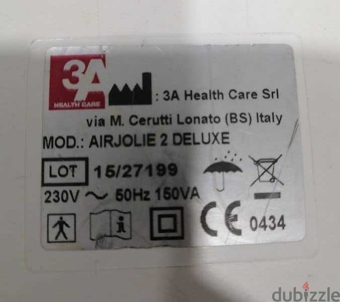 AIRJOLIE 2 DELUXE Nebulizer Perfect (Italy) 5