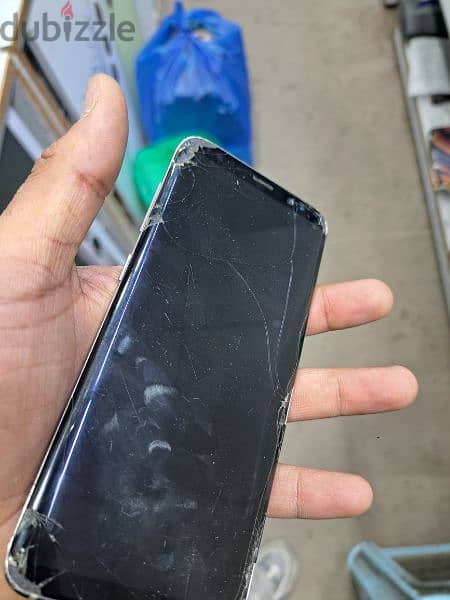 samsung s8 you need to change lcd and back inside everything working 2