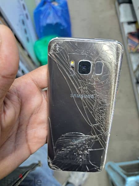 samsung s8 you need to change lcd and back inside everything working 3