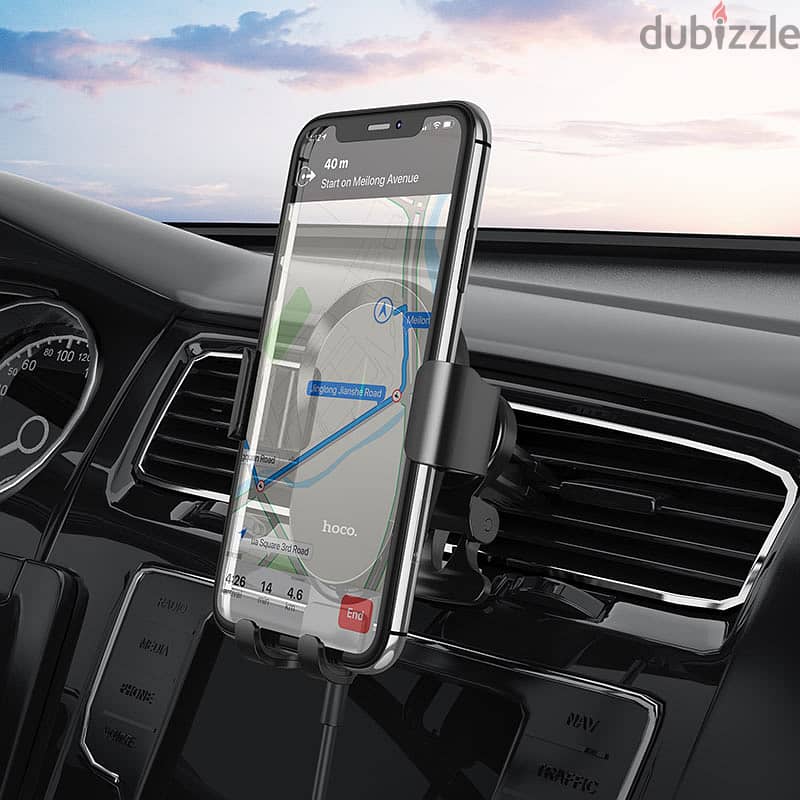 Hoco Ca105 Car Wireless Charger For Air Outlet 3
