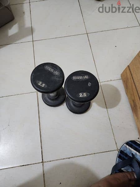 dumbell 2.5 kg 1