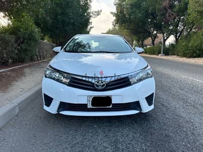 TOYOTA COROLLA 2016 XLi 1600cc