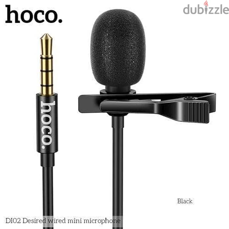 Hoco DI02 Wired Michrophone For 3.5mm Jack 2