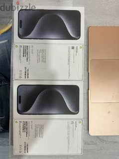 New box Apple iPhone 15 pro max 256gb Blue Titanium