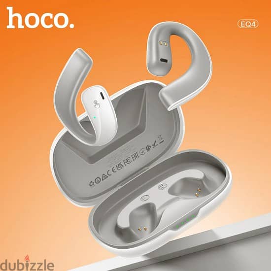 Hoco EQ4 TWS Bluetooth 5.3 Sports Headphones. 1