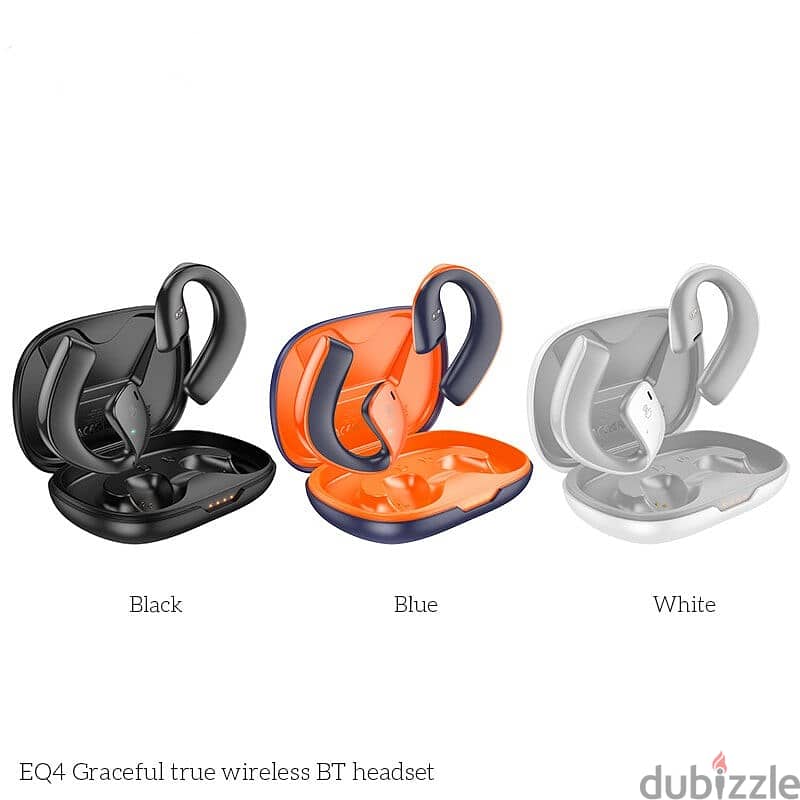 Hoco EQ4 TWS Bluetooth 5.3 Sports Headphones. 2