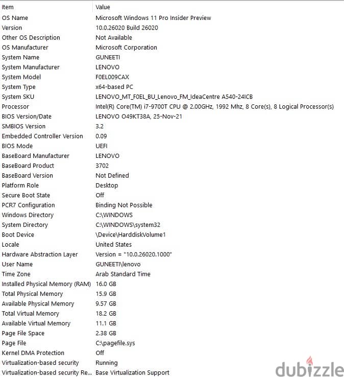 Lenovo ideacentre AIO - A540-24ICB - 2021 Model 1