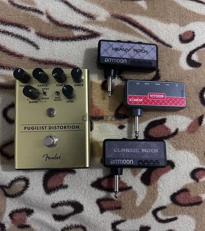 FENDER Pugilist Distortion + Heaphone Amp