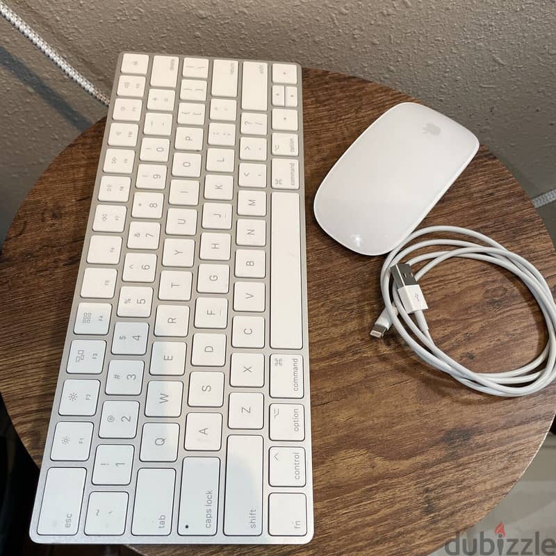 Apple Magic Keyboard 2 A1644 & Apple Magic Mouse 2 A1657 Combo- w/ 3