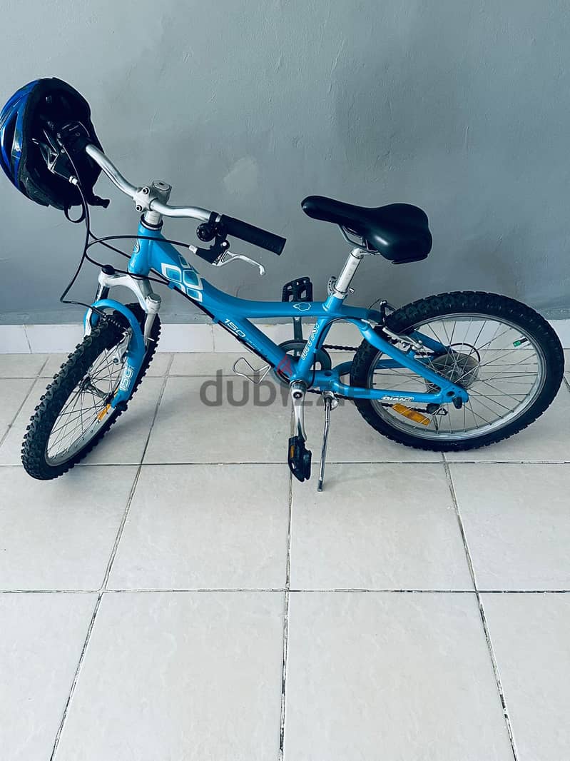 Giant MTX 150 Children's Bike 20" Wheels+Helmet +cycle stand 1