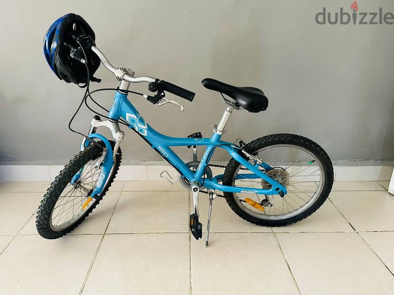 Giant MTX 150 Children's Bike 20" Wheels+Helmet +cycle stand 2