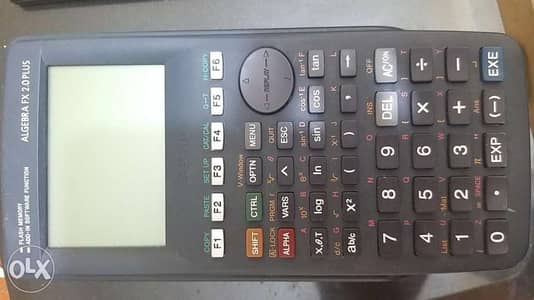 Casio Algebra FX2.0 plus programeable calculator